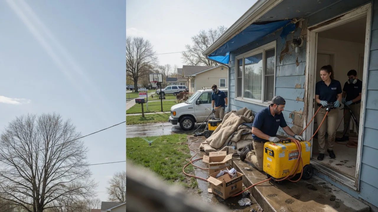 Basement Flood Cleanup in Robertsdale, PA near me